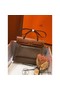 Hermes Herbag Zip 31cm Bag In Brown And Taupe Replica