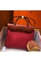 Hermes Herbag Zip 31cm Bag In Camel And Bordeaux Replica