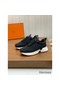Hermes Heros Sneakers in Black Technical Knit Replica