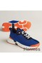 Hermes Heros Sneakers in Blue Technical Knit Replica