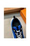 Hermes Heros Sneakers in Blue Technical Knit Replica