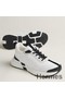 Hermes Heros Sneakers in White Technical Knit Replica
