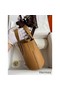 Hermes In The Loop 18 Handmade Bag in Biscuit Clemence Leather Replica