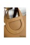 Hermes In The Loop 18 Handmade Bag in Biscuit Clemence Leather Replica