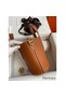 Hermes In The Loop 18 Handmade Bag in Gold Clemence Leather Replica