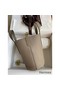 Hermes In The Loop 18 Handmade Bag in Gris Asphalt Clemence Leather Replica
