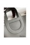 Hermes In The Loop 18 Handmade Bag in Gris Meyer Clemence Leather Replica