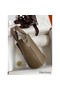 Hermes In The Loop 18 Handmade Bag in Taupe Clemence Leatherther Replica