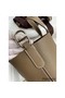 Hermes In The Loop 18 Handmade Bag in Taupe Clemence Leatherther Replica