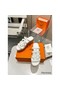 Hermes Isabella 30 Sandals in White Calfskin Replica