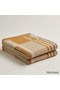 Hermes Ithaque Blanket in Beige Wool and Cashmere Replica