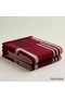 Hermes Ithaque Blanket in Bordeaux Wool and Cashmere Replica