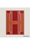 Hermes Ithaque Blanket in Cuivre Wool and Cashmere Replica