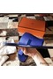 Hermes Izmir Sandals In Electric Blue Epsom Leather Replica