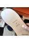 Hermes Izmir Sandals In Sapphire Epsom Leather Replica