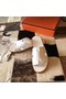 Hermes Izmir Sandals In White Epsom Leather Replica