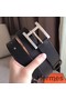 Hermes James 35MM Belt In Black Box Calfskin Replica