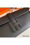 Hermes Jige Elan 29 Clutch Bag In Black Epsom Leather Replica