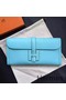 Hermes Jige Elan 29 Clutch Bag In Blue Atoll Epsom Calfskin Replica