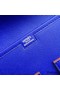 Hermes Jige Elan 29 Clutch Bag In Blue Electric Epsom Calfskin Replica