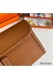 Hermes Jige Elan 29 Clutch Bag In Gold Epsom Leather Replica
