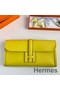 Hermes Jige Elan 29 Clutch Bag In Lime Swift Calfskin Replica