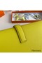 Hermes Jige Elan 29 Clutch Bag In Lime Swift Calfskin Replica