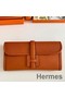 Hermes Jige Elan 29 Clutch Bag In Orange Epsom Leather Replica