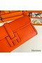 Hermes Jige Elan 29 Clutch Bag In Orange Swift Calfskin Replica