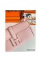 Hermes Jige Elan 29 Clutch Bag In Pink Epsom Leather Replica