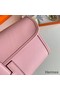 Hermes Jige Elan 29 Clutch Bag In Pink Swift Calfskin Replica