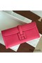 Hermes Jige Elan 29 Clutch Bag In Rose Lipstick Epsom Leather Replica