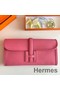 Hermes Jige Elan 29 Clutch Bag In Rose Lipstick Swift Calfskin Replica