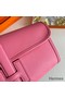 Hermes Jige Elan 29 Clutch Bag In Rose Lipstick Swift Calfskin Replica