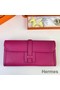 Hermes Jige Elan 29 Clutch Bag In Rose Purple Swift Calfskin Replica