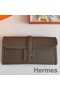 Hermes Jige Elan 29 Clutch Bag In Taupe Epsom Leather Replica
