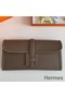 Hermes Jige Elan 29 Clutch Bag In Taupe Epsom Leather Replica