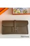 Hermes Jige Elan 29 Clutch Bag In Taupe Swift Calfskin Replica