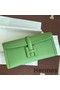 Hermes Jige Elan 29 Clutch Bag In Vert Criquet Epsom Leather Replica