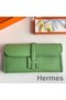 Hermes Jige Elan 29 Clutch Bag In Vert Criquet Swift Calfskin Replica
