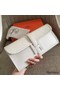 Hermes Jige Elan 29 Clutch Bag In White Epsom Calfskin Replica