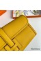 Hermes Jige Elan 29 Clutch Bag In Yellow Swift Calfskin Replica