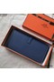 Hermes Jige Elan 29 Clutch In Blue Agate Epsom Leather Replica