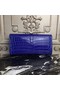 Hermes Jige Elan 29 Clutch In Blue Electric Crocodile Leather Replica