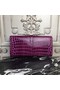 Hermes Jige Elan 29 Clutch In Fuchsia Crocodile Leather Replica