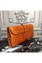Hermes Jige Elan 29 Clutch In Orange Crocodile Leather Replica
