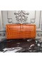 Hermes Jige Elan 29 Clutch In Orange Crocodile Leather Replica