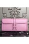 Hermes Jige Elan 29 Clutch In Pink Crocodile Leather Replica
