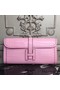 Hermes Jige Elan 29 Clutch In Pink Crocodile Leather Replica