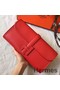Hermes Jige Elan 29 Clutch In Red Epsom Leather Replica
